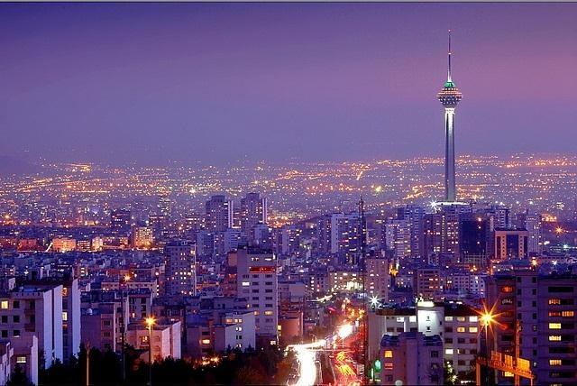Tehran skyline